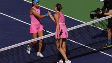 Tennis world no. 2 Aryna Sabalenka will head to the round of 16 at Indian Wells after her defeat in straight sets of Britain’s Emma Raducanu.