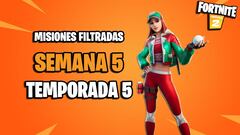 Fortnite Temporada 5: desaf&iacute;os y misiones filtradas Semana 5