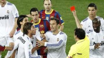 Ramos, sancionado con un partido por su expulsión