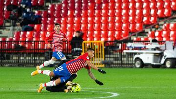 Machís no tuvo su noche ante el Barcelona.
