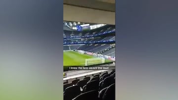 El supuesto truco en los cánticos del estadio del Tottenham