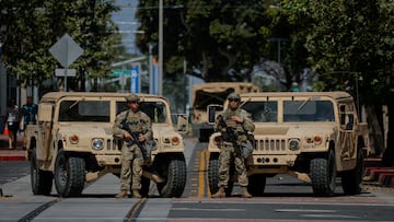 Imagen de la Guardia Nacional de California.