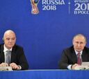 Infantino: "Rusia está preparada para albergar el Mundial"