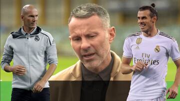 Giggs resalta una nueva actitud que Zidane ha tomado con Bale