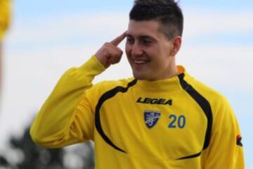 Nicolás Castillo fue parte del cuadro de Frosinone que descendió este año. Jugó allí durante el primer semestre.