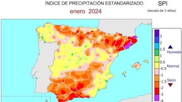 La AEMET es contundente sobre los datos de la sequía en España: las regiones más afectadas por la falta de lluvias