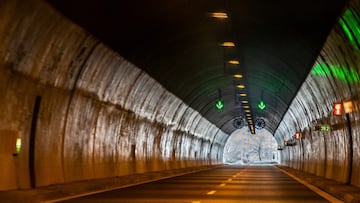 Túnel en la India
