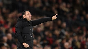 Xavi Hernández is expected to make four changes to the team that began Thursday’s Europa League defeat to Manchester United.