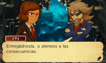 Captura de pantalla - El profesor Layton y el Legado de los Ashalanti (3DS)