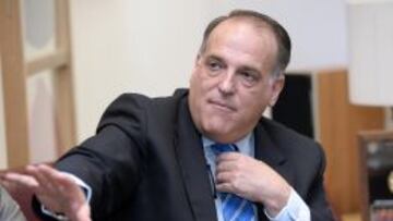 Javier Tebas, presidente de la LFP.