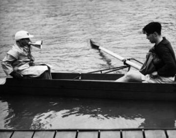 19 de Enero de 1939, entrenamiento de la Universidad de Oxford.