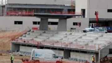 <b>SEPTIEMBRE.</B> El primer equipo del Real Madrid podría entrenarse en la nueva Ciudad Deportiva en septiembre.