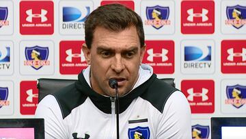 Pablo Guede se quejó por la programación que tiene Colo Colo.