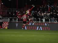02/02/26 PARTIDO SAEGUNDA DIVISION JORNADA 24
MIRANDES - MALAGA
SEGUNDO GOL CARLOS FERNANDEZ PENALTI 2-1 ALEGRIA