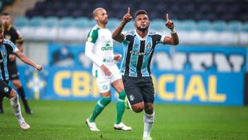 Miguel Ángel Borja debuta con gol en Gremio de Porto Alegre