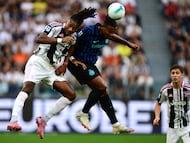 Khephren Thuram-Ulie remata de cabeza.