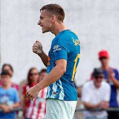 Saponjic golpea a la primera