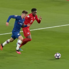 No solo es un privilegiado para el ataque: la espectacular acción defensiva de Alphonso Davies