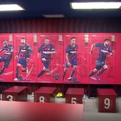 Barcelona reveló la posición que Vidal ocupa en el camarín