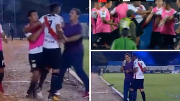 ¡Escándalo en Bolivia!: un jugador agrede a su entrenador tras ser sustituido, "Eres un hijo de p..."