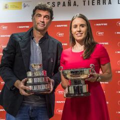 Bruguera y Medina fueron presentados como capitanes