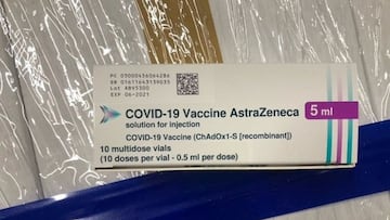 Vacuna de AstraZeneca.
 ASTRAZENECA
 11/02/2021