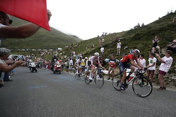 La victoria de Pinot en el Tourmalet en imágenes