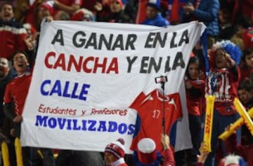 Chile-Bolivia, por semifinales de Copa América. 