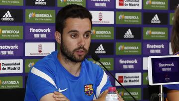 28/05/22 RUEDA DE PRENSA BARCELONA FEMENINO FINAL COPA DE LA REINA FUTBOL FEMENINO 
 JONATAN GIRALDEZ 