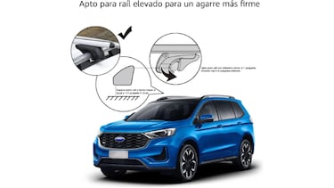 Lleva lo que quieras (y sin preocupaciones) de viaje con este portaequipajes superventas de Amazon