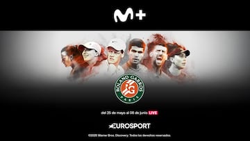 Dónde ver Roland Garros