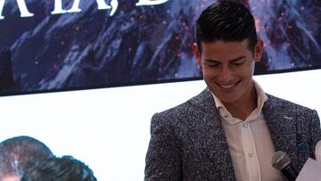 James Rodríguez, jugador del Real Madrid