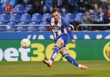 El jugador del Deportivo de La Coru?a interesa al Sevilla.