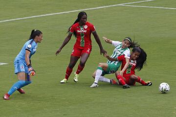 Nacional logró el triunfo en la Liga BetPlay Femenina ante Cortuluá en su primer partido en el Atanasio Girardot. 