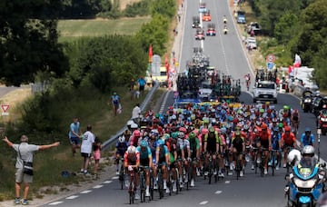 La décima etapa del Tour de Francia en imágenes