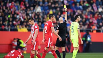 Busquets, baja ante el Valencia por sanción