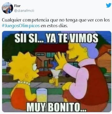 Los memes más divertidos de los Juegos Olímpicos