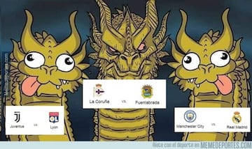 Los memes más divertidos del Manchester City-Real Madrid