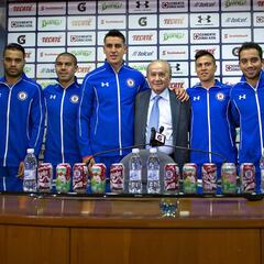 Cruz Azul presentó a sus refuerzos para el Apertura 2016