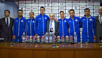 Cruz Azul presentó a sus refuerzos para el Apertura 2016