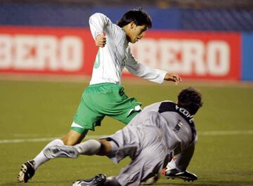 En la final del torneo, Guzmán frente al portero, se lo quiso quitar pero este soltó un manotazo, le movió el esférico, Ever se recompuso, recuperó la número 5, se dio media vuelta y terminó por aniquilar a Brasil.