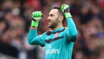 David Ospina está invicto en sus partidos de Premier League de la temporada. Ha ganado dos y perdido uno.