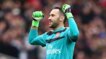 David Ospina est&aacute; invicto en sus partidos de Premier League de la temporada. Ha ganado dos y perdido uno. 