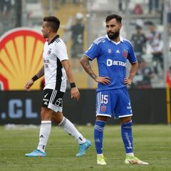 Bajas del U. de Chile - Colo Colo: sancionados y lesionados del Superclásico Chileno