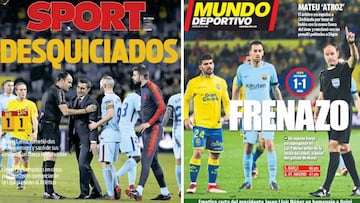 La prensa catalana señala: "Mateu Atroz"