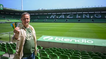 Roberto González, portavoz del Racing.