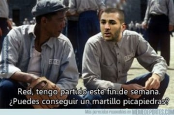 Los mejores memes sobre Karim Benzema