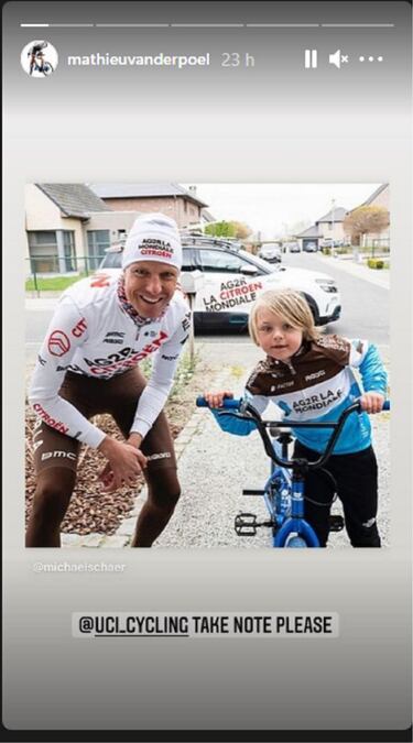 Froome y Van der Poel se unen a las cr赤ticas por los bidones