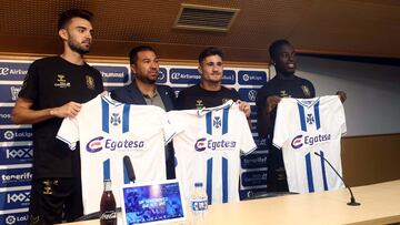 Appiah, Romero y Andoni, presentados