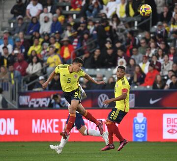 La Selección Colombia disputó un partido amistoso ante Estados Unidos.